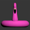 Pink Flamingo Shaped Inflatable Doll Summer Pool Toy For Kids Play
