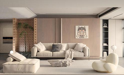 Living room 3d model