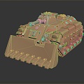 Modern Tanks Military Vehicles 3d model