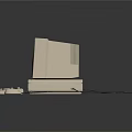 Vintage Desktop Computer with Windows 95 Monitor Tower Keyboard and Mouse