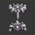 Mech Warrior Mech Soldier Machine Battlearm Mechanical Battlearm Machine Fighter Robot 3d model