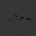 Ancient weapons Cold weapons Medieval items Medieval weapons Swords, spears, halberds, axe hooks 3d model