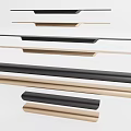 Light Luxury Handle Drawer Handle Door Handle 3d model