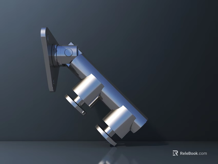 Modern Stainless Steel Adjustable LED Downlight Spotlight for Home Ceiling Lighting 3d model