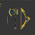 Tomahawk Axe Wooden Axe Handle Axe Mountain Axe Chopping Wood Axe Chopping Wood Axe Magic Axe 3d model