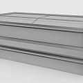 Commercial Display Freezer With Transparent Glass Lid And White Design For Food Storage