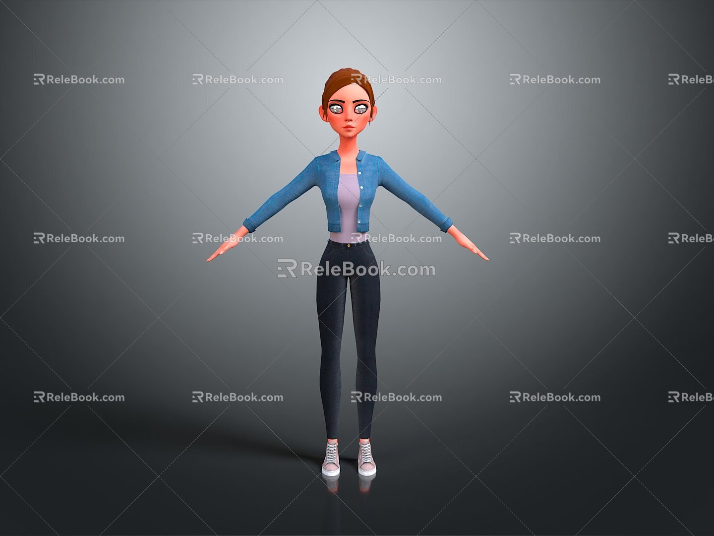 Cartoon Beauty Animation Beauty Animation Beauty Cartoon Girl Animation Girl Cartoon Girl Fantasy Beauty 3d model