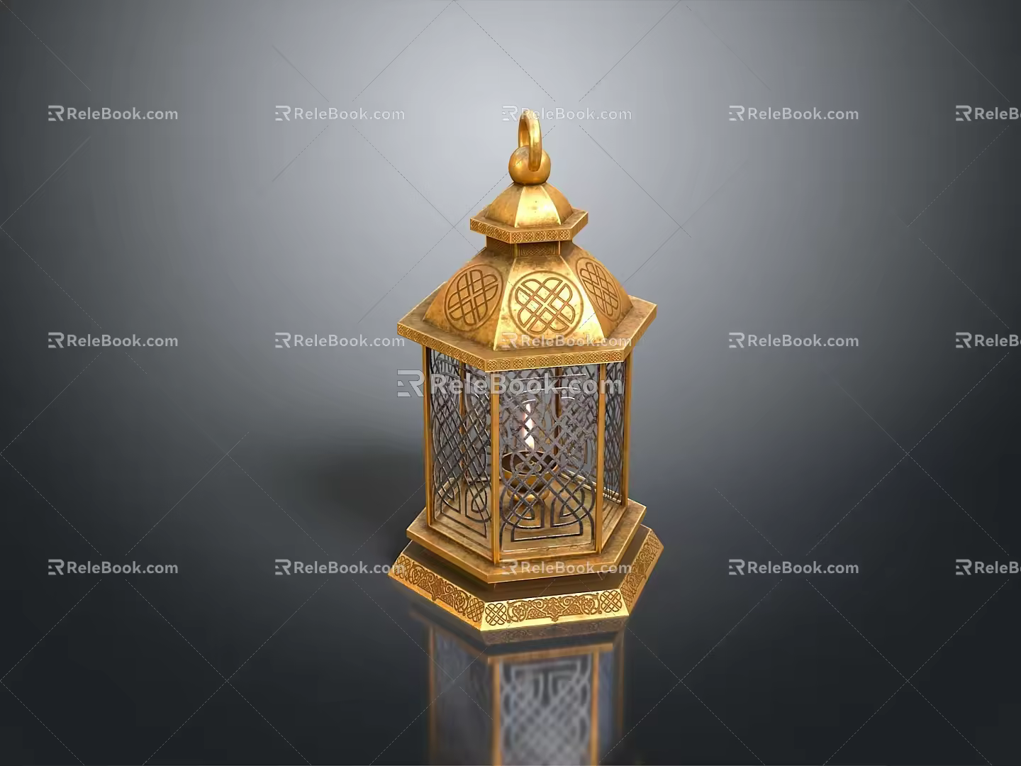 Lantern Paper Lantern Western Lantern Red Lantern Lighting Appliance Lantern Lamp Room Skylight Lanting Slide Lamp 3d model