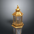 Lantern Paper Lantern Western Lantern Red Lantern Lighting Appliance Lantern Lamp Room Skylight Lanting Slide Lamp 3d model