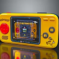 Retro Handheld Game Console Yellow Design With Classic Game Screen And Control Buttons Hi Boy