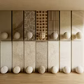 Decorative Wall Paneling Samples With Various Textures And Patterns For Interior Design