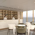 Modern Elegant Property Sales Office Exterior With Warm Soft Lighting And Full Height Glass Facade