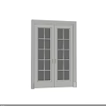Modern Wine Cabinet With Glass Doors Interior Lighting And Wine Display Shelves
