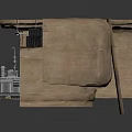 Underground Cave Storage Setup With Shelves Crates Pipes And Storage Tanks