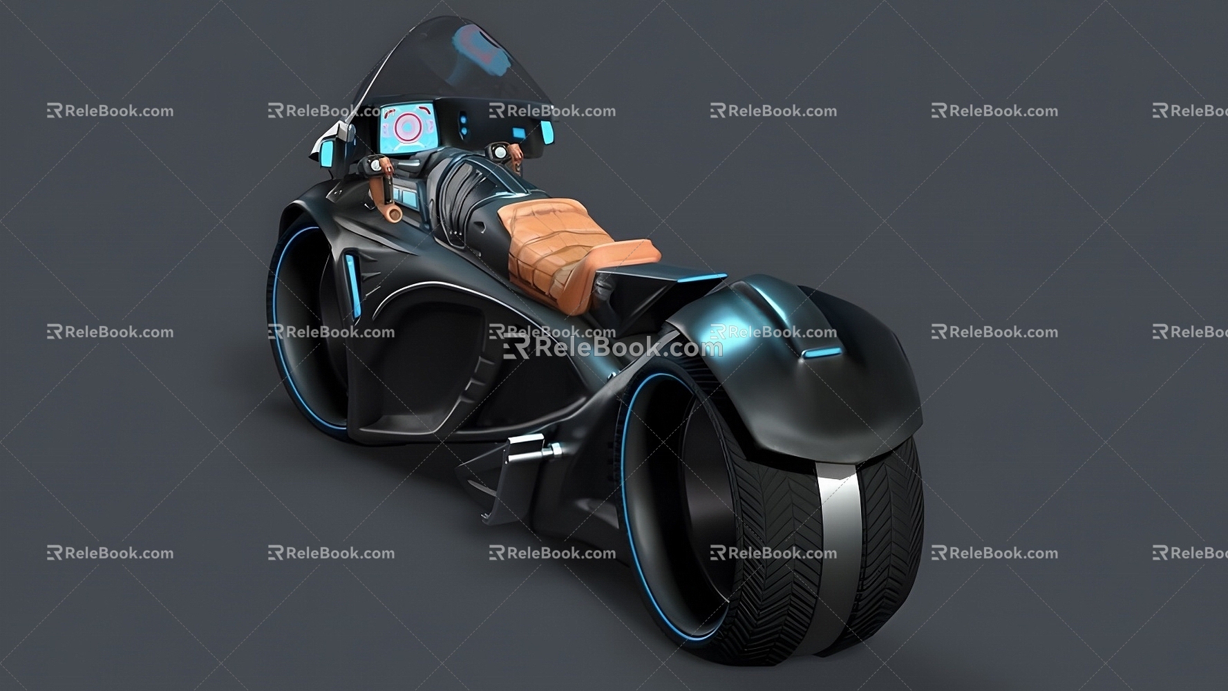 Concept motorcycle 3d model