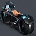 Concept motorcycle 3d model