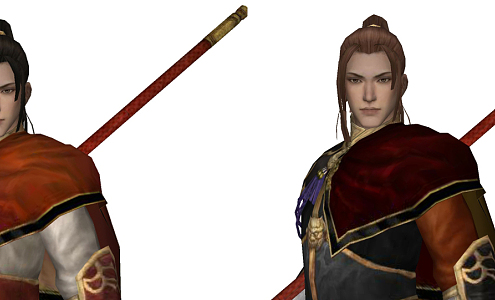 Modern Game Character Three Kingdoms Unparalleled Character Man 3d model