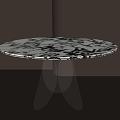 Modern dining table 3d model