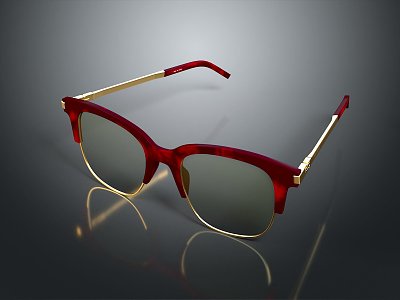 glasses sunglasses glasses near vision presbyopic glasses realistic 3d model