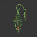 Vintage Copper Wall Mounted Lamp With Architectural Exterior Lighting Design