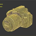Modern Camera DSLR Camera Card Machine Digital Camera 3d model