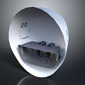 Modern Cockpit Spaceship Cockpit Spaceship Cabin 3d model