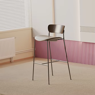Modern Bar Chair 3d model