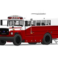 Fire fighting command vehicle 3d model