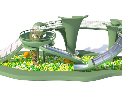 Children's recreational facilities model