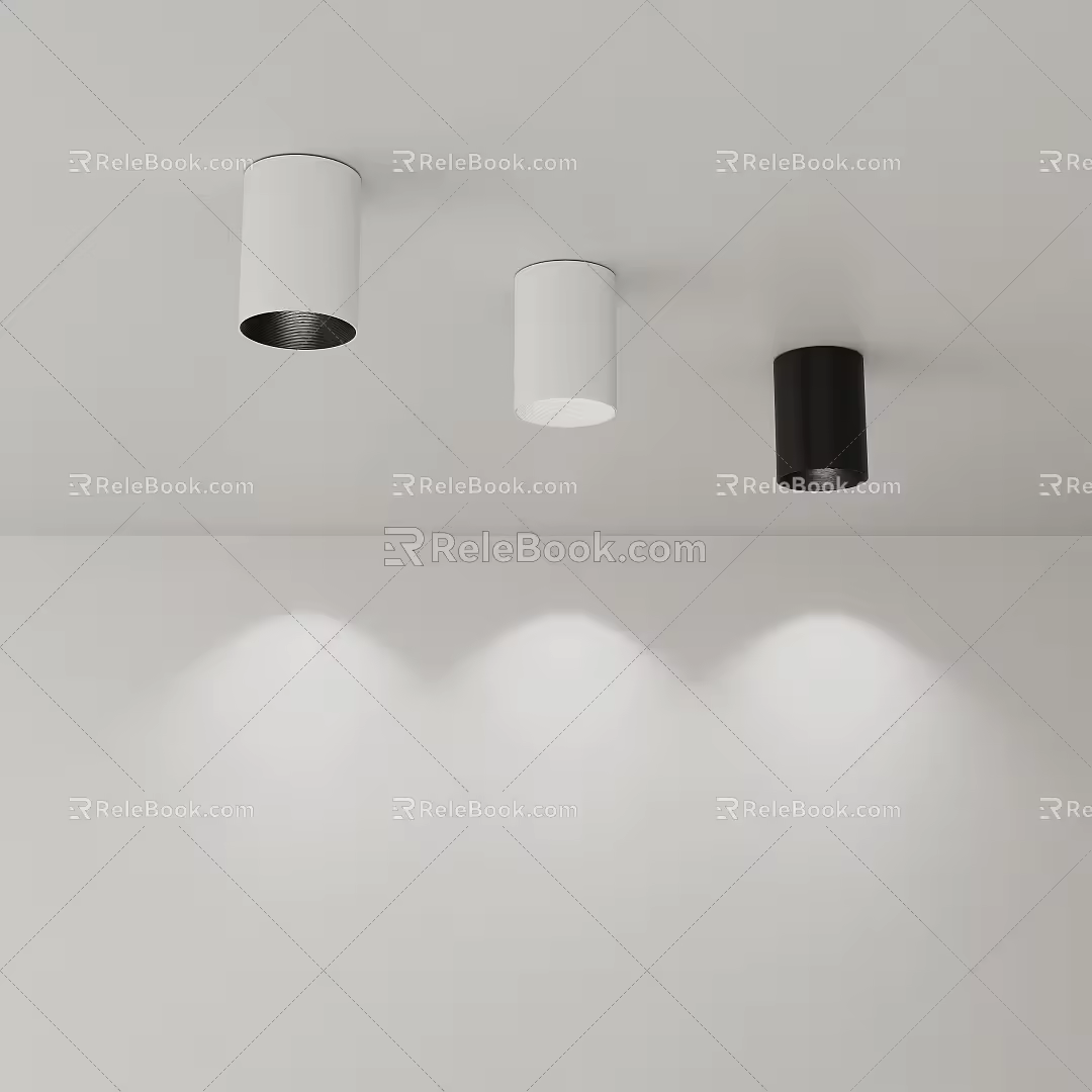 No main lamp 3d model