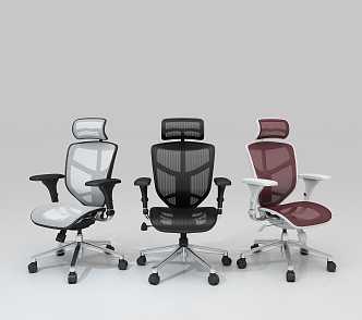 Modern Office Chair Ergonomic Office Chair 3d model