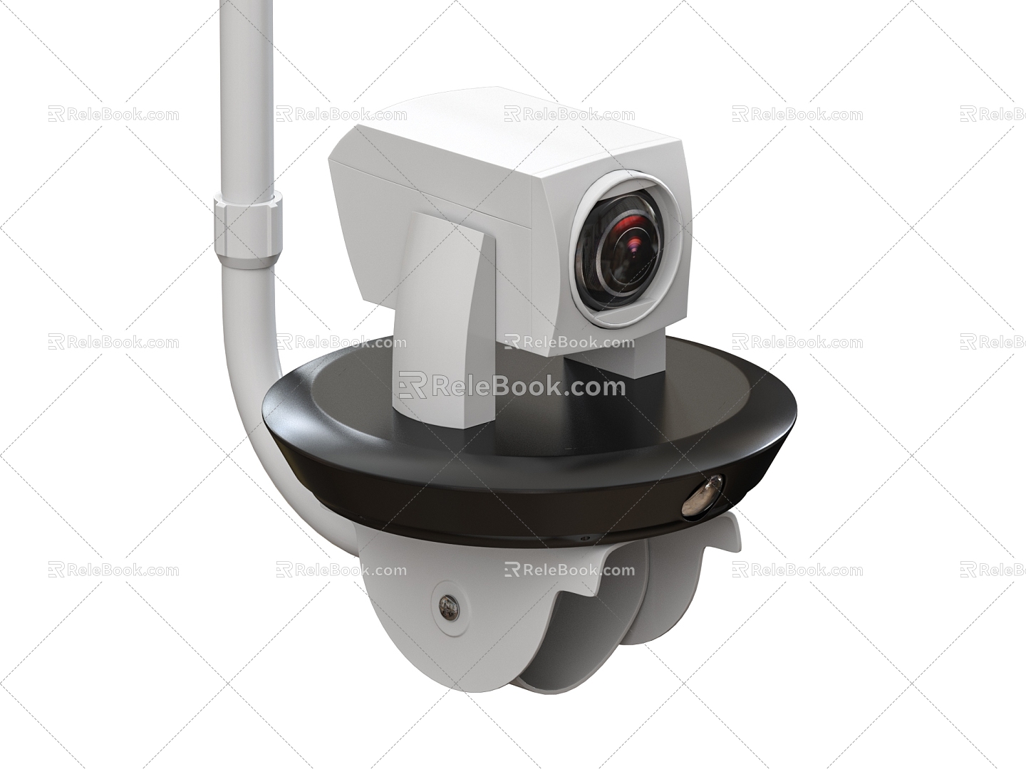 Security surveillance camera camera combination 3d model