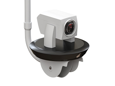 Security surveillance camera combination 3d model