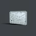 Whiteboard With Hand Drawn Sketches Ideas Plans And Creative Illustrations