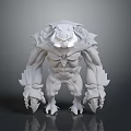 Mythical Fantasy Creature Character 3D Model With Intricate Design And Muscular Build