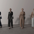 Modern Multiplayer Woman 3d model