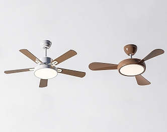 Simple fan light 3d model