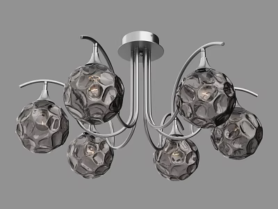 Post-modern chandelier 3d model