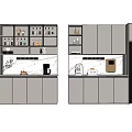 Modern Wine Cabinet With Glass Door Wine Bottles Decorative Items White Cabinets And Appliances