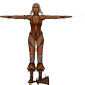Modern Game Character Three Kingdoms Unparalleled Character Woman 3d model