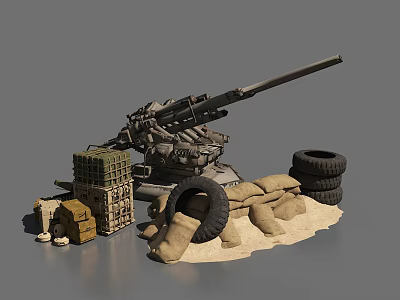 Modern Guns 3d model