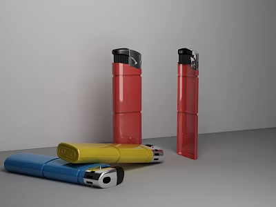 Modern Lighter Crafts Furnishings 3d model