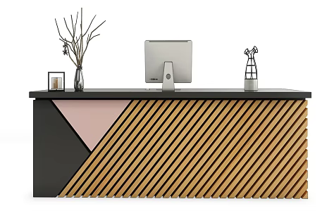 Reception Desk 3d model