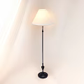 Modern Black Floor Lamp With White Shade For Home Interior Lighting 3d model