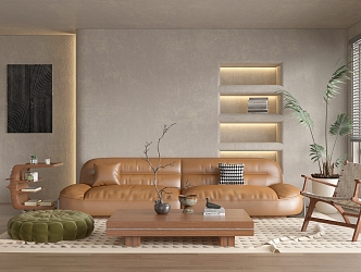 The Silent Living Room 3d model