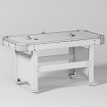 Modern Board Game Table 3d model