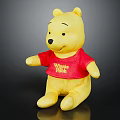 Adorable Winnie the Pooh Themed Kids Furniture with Soft Toy Accent