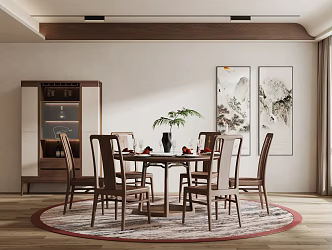 New Chinese Restaurant 3d model