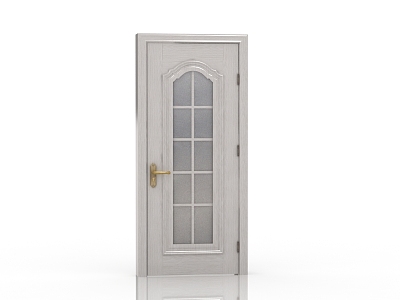 New Chinese Wooden Door 3d model