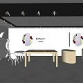 Modern mobile phone store Apple mobile phone store 3d model